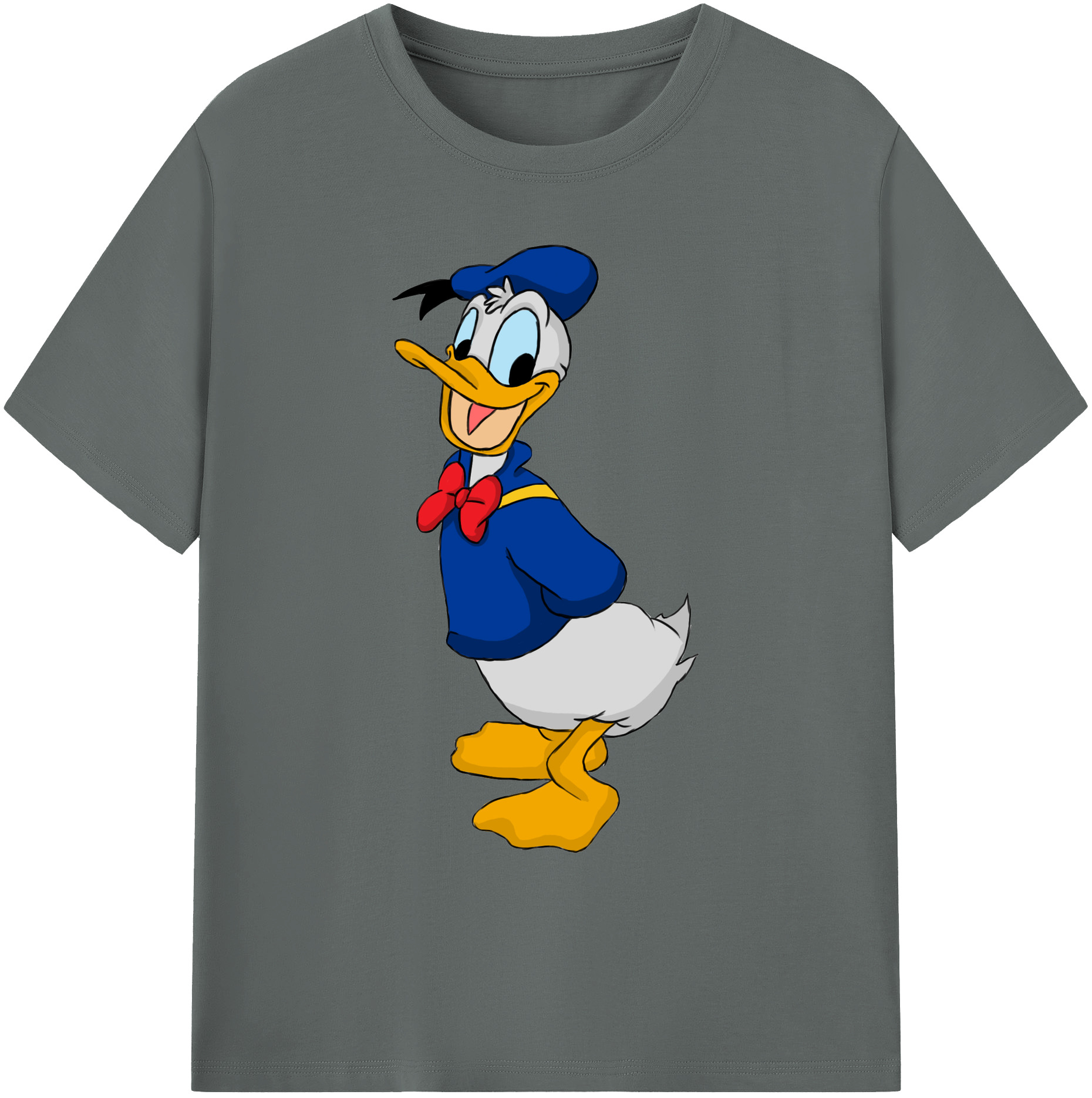 ミッキーマウス Mickey Mouse 綿100％ メンズ半袖Tシャツ｜肌触りやわらか＆通気性
